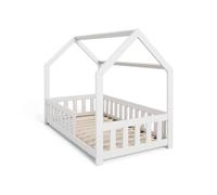 KOBI Maison de lit pour Enfants DUBI 160x80 Blanc