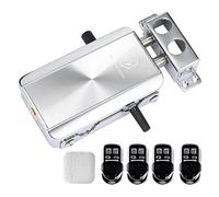 KOCAN Kit de verrouillage de porte WiFi Smart Home/SmartLife Télécommande Entrée sans clé Verrou électronique Smart Wireless Anti-vol Deadbolt Access Control System for Home Hotel Apartment