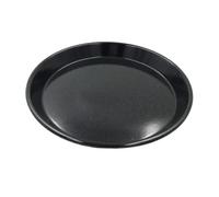 Tourtière en acier émaillé noir D28