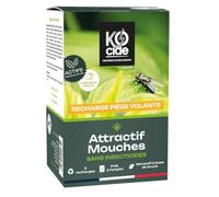 KOCIDE - Recharge piège à mouches - attractif naturel - 5 recharges | Compatible avec le piège à mouches - formule conçu pour une capture efficace