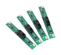 KOCKSHION 4 Pièces Carte de Circuit Imprimé Détection sans Contact pour Poubelle Intelligente Prévention des Fausses Alertes, Compatible Poubelle Cuisine en Plastique et Métal pour Usage