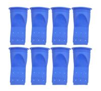 KOCKSHION 8 Pièces Bonde Anti Odeur en Silicone Dispositif Anti-refoulement et Noyau de Drainage Unidirectionnel pour Évacuation Évier la Cuisine et Salle de Bain