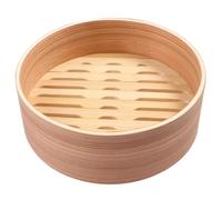 KOCKSHION Cuiseur Vapeur Panier Vapeur en Bambou Pratique et Facile à Transporter et Cuisson Saine à Domicile pour Petits Pains