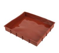 KOCKSHION Moule Silicone Bûche Rectangulaire Café en Silicone pour Four, Facile à Démouler Nettoyer, pour Pâtisserie et Fabrication de Pain