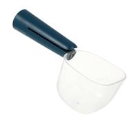 KOCKSHION Pelle Multifonction en Abs Bleu Clip Intégré et Prise Confortable, Cuillère Doseuse pour Mesurer le Riz Céréales Cuisine