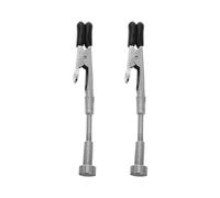 KOCKSHION Pinces crocodiles à mains nues magnétiques 2pcs en acier noir, outil de support de soudage, pour cartes mères d'ordinateur, serrer fermement, réparation et soudage de cartes