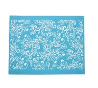 KOCKSHION Pochoir pour Sérigraphie Lavable et Réutilisable en Tissu Maille Motifs Délicats, pour Dessiner de Belles Peintures sur Bois, Adapté aux Garçon et Filles