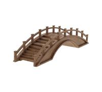 KOCKSHION Pont Décoratif en Bois Miniature Modèle de Pont Arc Miniature pour Deco Jardin Exterieur Zen en Bois Pratique et Décoratif pour Mini House Garden
