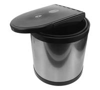KOCKSHION Poubelle Encastrable sous Évier la Cuisine 8l avec Couvercle Automatique, Bac Intérieur Amovible en Plastique Noir, Facile à Nettoyer, Design Moderne et Anti-odeur