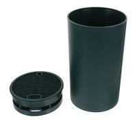 KOCKSHION Support de Rangement pour Couteaux Cuisine Multifonctionnel en Pp et Abs Vert Trous de Drainage Pratique pour Billot et Ustensiles