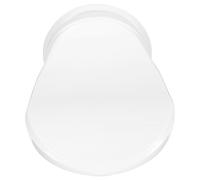 KOCKSHION Support en Plastique Blanc pour Salle de Bain, Pédale Facile à Utiliser sans Perçage, Repose-pied Polyvalent pour Spa Pied et Lavage des Pieds