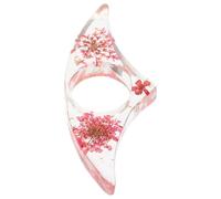 KOCKSHION Support pour Tenir Page en Plastique Rouge Bague de Lecture, Porte-page Pratique pour Lecture Main ou Allongé, Accessoire Indispensable pour Lecteurs