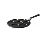 Kockums Jernverk Poêle à mini-crêpes 24 cm Noir