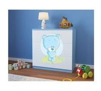 Kocot Kids - Commode babydreams blanche Ours bleu Blanc G