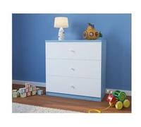 Kocot Kids - Commode babydreams bleue unie Blanc G