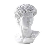 Kocreat Statue de buste en plâtre de 15,2 à 19,1 cm - Figurines en résine - Figurine de Michel-Ange célèbre portrait - Réplique d'objets de collection pour la décoration d'intérieur, artistes David
