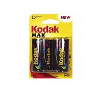 KODAK MAX Alcaline D/LR20 - 2 unités