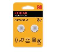 Kodak MAX KCR2450 - Batterie 2 x CR2450 - Li/MnO2 - 560 mAh