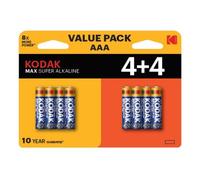 Kodak Max Super - Batterie 8 X Aaa - Alcaline