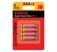 Kodak Piles Alcalines Aaa Extra Heavy Duty Zinc Lr3 4 Unités