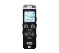 KODAK VRC450 - Enregistreur Vocal Haute Intensité, Mini Dictaphone Rechargeable avec Commande Vocale, Batterie Lithium, Lecteur MP3 et Dispositif d’Écoute