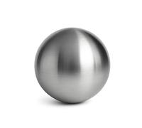 Köhko Boule décorative Bille en Acier Inoxydable Mat 3-58 cm Balle Flottante pour Jardin ou étang ø 38 cm