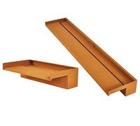 Köhko Cascade Alberta 60 cm en Acier Corten (30-90 cm) Aquafall Jeu d'eau