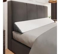 Kölbs Coussin d'angle de lit | Coussin de tête de lit Moderne et élégant | Coussin cale de lit | Oreiller en Velours Jacquard Chic pour tête de lit, Matelas et Espace pour lit Double