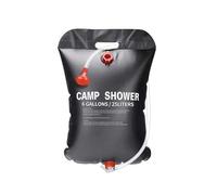 König Design Douche de camping solaire, kit de douche de camping mobile, douche de jardin pour enfants, eau chaude, sac à eau solaire portable pour jardin, douche de voyage avec pommeau de douche, sac