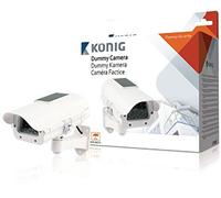 König SAS-DUMMYCAM70 Caméra factice extérieure avec Panneau Solaire