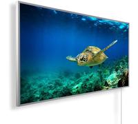 KÖNIGHAUS Système de chauffage infrarouge panoramique 1200W - Chauffage sous-marin pour tortues avec thermostat