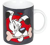 Könitz Tasse à café en porcelaine Motif chien Astérix Idefix 11,5 x 8,2 x 9,4 cm