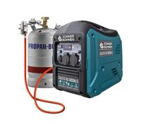 Groupe électrogène inverter KS 3000iG S Könner & Söhnen 3,0 kW max / 2,8 kW nominal - gaz GPL et essence, 230V Silencieux