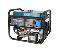 Könner&Söhnen KS 10000E ATS Générateur essence 8000 W,Alternateur 18 CV | groupe électrogène 4 temps avec démarrage électrique, automatique de secours, régulateur 230V, 1x16A, 1x32A, alimentation
