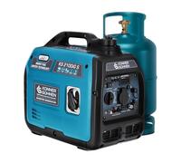 Könner & Söhnen Groupe électrogène à essence-gaz type inverter KS 2100iG S – Puissance max. 2000 W