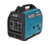 Könner & Söhnen KS 3100i S Générateur d'essence portable (69 dB Lpa 7 m), générateur d'essence 3100 W, avec prises UK 1 x 13 A (230 V), 2 ports USB, générateur avec enroulement en cuivre