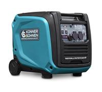 Könner & Söhnen KS 4000iE S ATS Générateur Inverter 4000 W, groupe électrogène avec système ATS intégré, groupe électrogène de secours avec enroulements en cuivre, EURO 5