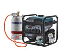 Könner & Söhnen KS 4500iG Générateur inverter gaz/essence 4500W portable | générateur d'énergie, USB, mode Eco, Groupe électrogène de secours pour camping, maison et atelier,onduleur générateur