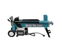 Könner&Söhnen KS 7THE 52/30 Fendeur de bûches hydraulique 2000 W | Machine à fendre électrique, force 7 tonnes, longueur de bûche 520 mm, diamètre max. 300 mm, 230V