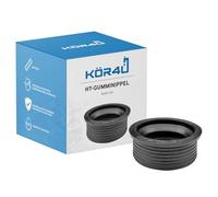 kör4u® Joint de siphon de lavabo en caoutchouc, fabrication allemande, 50 x 32 mm