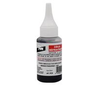 KOFEU - Colle réfractaire noire - réparation - flacon 30 ml | Résiste jusqu'à 1100 °C - idéale pour les poêles et cheminées - collage durable des éléments métalliques