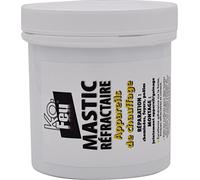 KOFEU - Mastic réfractaire - réparation - pot 450 g | Compatible avec les briques et plâtres réfractaires - résistance haute température - réparation durable