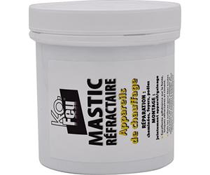 KOFEU - Mastic réfractaire - réparation - pot 450 g | Compatible avec les briques et plâtres réfractaires - résistance haute température - réparation durable