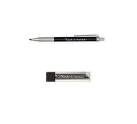 KOH-I-NOOR Automatic 5608 - Porte-mine pour cahier avec un taille-crayon en métal - 1 x port-mine et mines assortis 2mm HB (4 pièces)