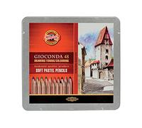 Koh-I-Noor Craies d'art au crayon GIOCONDA 48 pièces boîte métal