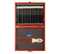 Koh-i-noor crayons TOISON D'OR set de luxe de 20 porte-mines dans un coffret en bois