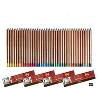 Koh-I-Noor Lot de crayons 48 pastel Gioconda à la mine tendre - Taille-crayon inclus