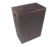 Sapho Eco Pelle - Panier à linge 470x300x600 mm, brun 2463DB