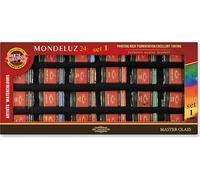Koh-i-noor peinture aquarelle MONDELUZ, set de 24 en boîte