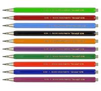 KOH-i-nOOR porte-mine en métal 5216 porte-mine - 2 mm-lot de 10 coloris assortis